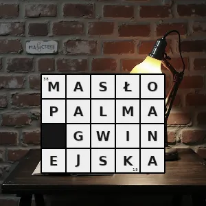 Hasło krzyżówkowe olejnik gwinejski - masłopalma gwinejska – rozwiązanie, synonimy, podpowiedzi i definicje krzyżówkowe